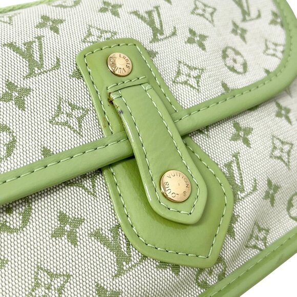 LOUIS VUITTON Vintage Monogram Mini Lin Mary Kate Trousse Pochette [105339] - Picture 10 of 13